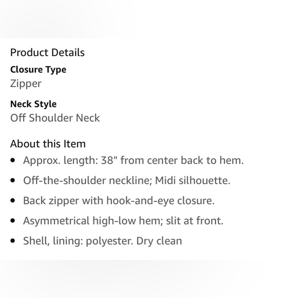 XSCAPE Off The Shoulder Dress - Picture 3 of 8